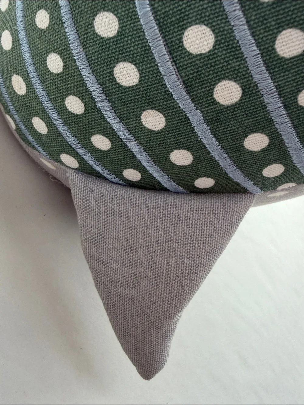Crate & Barrel Curious Narwhal Head Wall Decor Mounted Plush Nursery Art